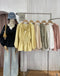 Ladies Casual Ruffle Neckline Long Sleeves Blouse